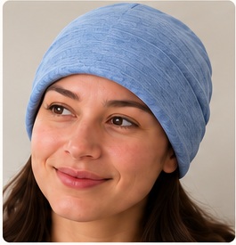 Beanie Sleeper worn as a beanie